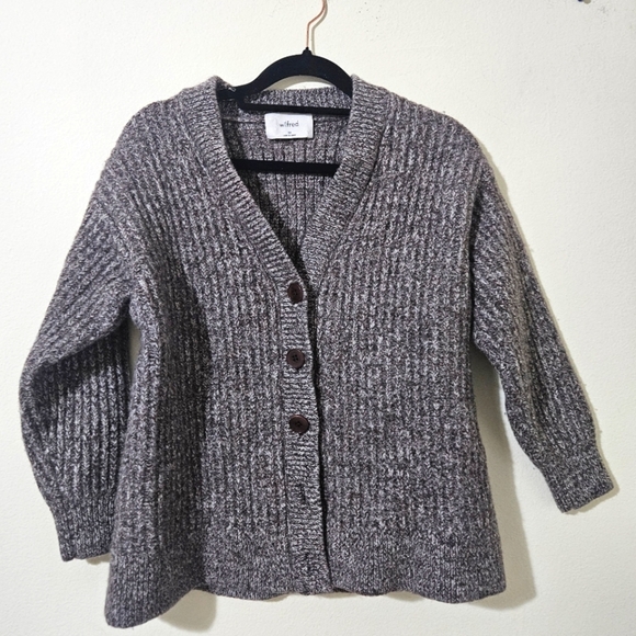 Aritzia Wilfred Wool Cardigan Sweater - Picture 1 of 6
